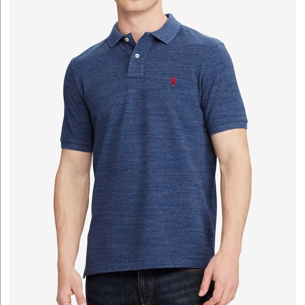 Polo by Ralph Lauren Classic Fit Blue Polo Shirt